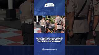 Kasat Lantas Polres Subang AKP Undang Syarif Hidayat Digantikan AKP Sudrianto #shortvideo