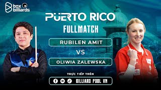 FULLMATCH | RUBILEN AMIT VS OLIWIA ZALEWSKA| WORLD WOMEN'S 10 BALL CHAMPIONSHIP 2024