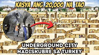 NATAGPUAN! Derinkuyu Underground City na Tinahanan ng Sinaunang Mga Tao