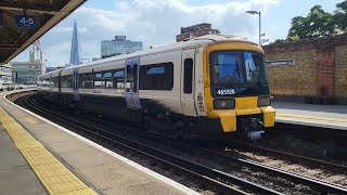 Class 465s pull into London Waterloo East