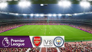 Arsenal v Man City - Premier League 2021/22 | PES 2021 Realism Mod Prediction