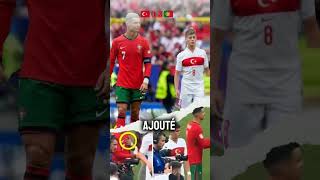 CR7 et la Pépite Turque : L'Instant Viral Euro2024 #PortugalVsTurquie #CristianoRonaldo #ArdaGüler