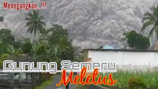 Gunung Semeru Meletus ||Bencana alam diakhir tahun ||04 Desember 2021