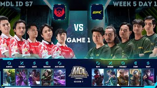 Bigetron Beta vs GPX GAME 1 | MDL ID S7 Week 5 Day 1 | Regular Season