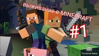 Прохождение майнкрафта : )#1