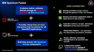 IBM Spectrum Fusion v2.2 SDS install – Demo