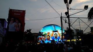 দিনের বেলায় santosh mitra square a light show #durgapuja #kolkata #kalyaniitimoredurgapujalightshow