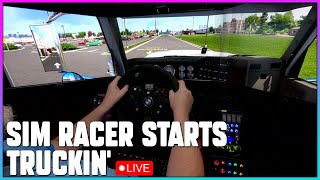 American Truck Simulator Live 🔴| EP #1 Can A Sim Racer Make It As A Trucker?  First Time Playing