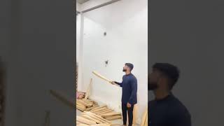 MS Dhoni ki favourite cricket bat Making #dasiysports #sports #viral #shots #trending