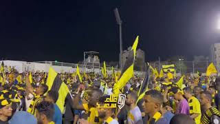 احتفالات جمهور #الاتحاد بملعب النادي بمناسبة تحقيق الدوري