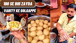 Yaha milte hai 100 se bhi zayada variety ke Gol Gappe || Padam Chaat Corner || Chandini Chowk