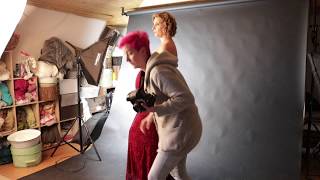 Making Of  Babybelly Fotoshooting mit Make Up