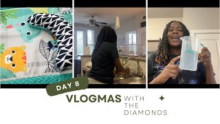 VLOGMAS DAY 8: Sunday Reset, Sterilizing Bottle & Pump Parts, Baby's Tummy Time, Pitcher Method