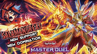 NEW SALAMANGREAT POWER YUGIOH MASTER DUEL #yugioh #salamangreat #yugiohmasterduel