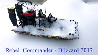 Blizzard 2017 Break -  Cajun Commander RC Airboat