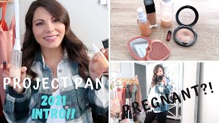 PROJECT PAN 2021!! INTRO VIDEO - January & NINE MONTHS PREGNANT?!