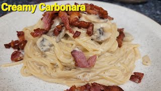 Creamy Carbonara ,Filipino recipe