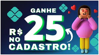 🔥URGENTE!! Ganhe R$ 25,00 no Cadastro para todos!! Promoção INÉDITA!!!