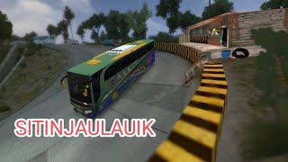 GOKILL MAP SITINJAULAUIKK TERBARU!!!! melewati tikungan extrim sitinjaulauik..update BUSSID versi4.0