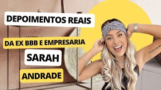 Do BBB para a Construção: Sarah Andrade Aplaudindo Nossa Equipe de CIMENTO QUEIMADO #cimentoqueimado