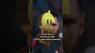 Messi'nin Inter Miami'deki Maaşı Herkesi Şok Etti! Artık Zirvede Değil.. #shorts