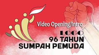 opening logo hari sumpah pemuda 2024