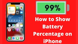 How to show battery percentage on iphone #settings_bd #iphone #battery #percentage #show #viral