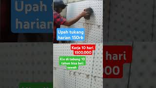 Upah tukang harian