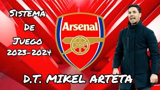 Cómo juega el Arsenal de Mikel Arteta 🏴󠁧󠁢󠁥󠁮󠁧󠁿 (2023-2024)