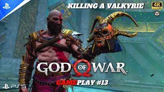 KILLING a VALKYRIE is not at all EASY - GOD OF WAR 4