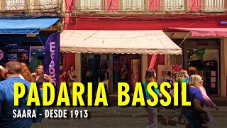 Padaria Bassil tradicional desde 1913 no centro do Rio de Janeiro