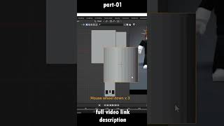 roblox bacon character modeling for beginners part-01-mds design #shorts