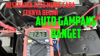 cara mengecek aki mobil bermasalah