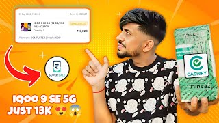 iqoo 9 SE 5G phone 😍🔥 unboxing, happy customer 🥰 from Cashify super sale