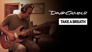 David Gilmour - Take a Breath solo cover