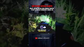 VIRALL MOTOVLOG DI HUTAN ANGKER KETEMU SOSOK INI #shortsviral #scarry