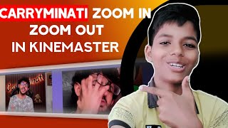 @CarryMinati Zoom In Zoom Out Editing| How To Make Zoom In Zoom Out Effect In Capcut Easy