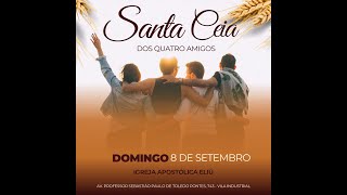 Culto : Domingo das Maravilhas | Santa Ceia Dos 4 Amigos | Apóstolo Washington Caetano (12)988502313