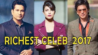 Top 10 Richest Celeb in India - 2017 | Gyan Junction