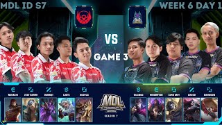 Bigetron Beta vs DNS Hammersonic GAME 3 | MDL ID S7 Week 6 Day 1 | Regular Season