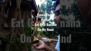 #funnyroster Eat Banana