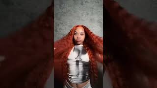 I love ginger real bad 🍊🍊🍊 #gingerhair #meltedlace #frontalinstall #wigtutorial