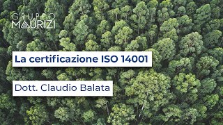 La certificazione ISO 14001