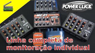 🎬Power Click - Linha completa para monitoração individual