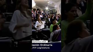 Por fin se aprueba la Reforma al Poder Judicial en lo general en la cámara de Senadores #amlovers