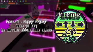 [Roblox Funky Friday]HOW TO GET RB BATTLES CHALLENGE BADGE