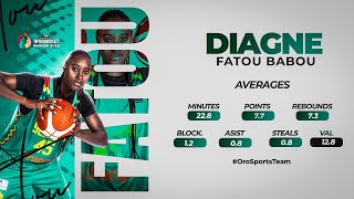 Fatou Babou Diagne - Afrobasket 2023 (Rwanda)