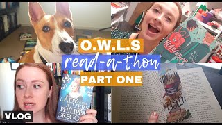 #stayhome Magical Readathon! l O.W.L.s VLOG - PART ONE