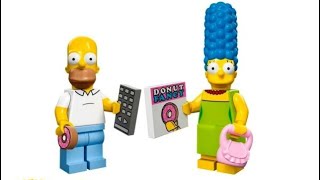 The Simpsons Lego MiniFigures Series 1 Opening