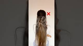 Try this hack for high volume 🤍🎀 #hairstyle #longhairstyle #explore #ytshortsvideo #shortsvideo